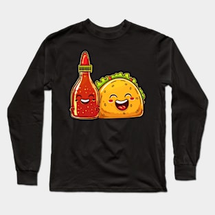 Spicing Up Tacos Long Sleeve T-Shirt